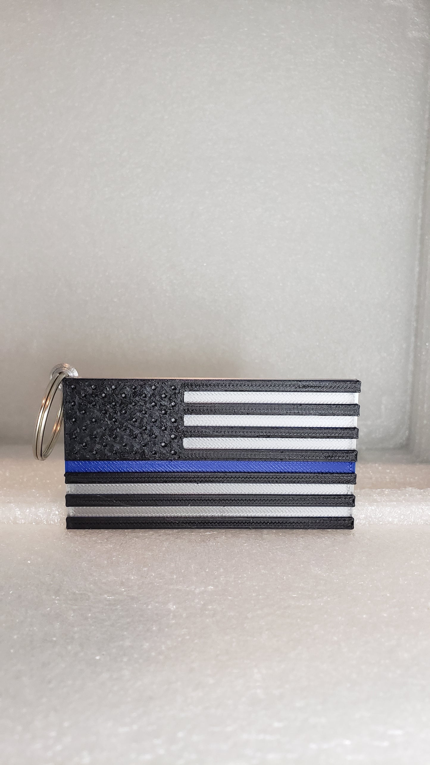 Thin Blue Line keychain