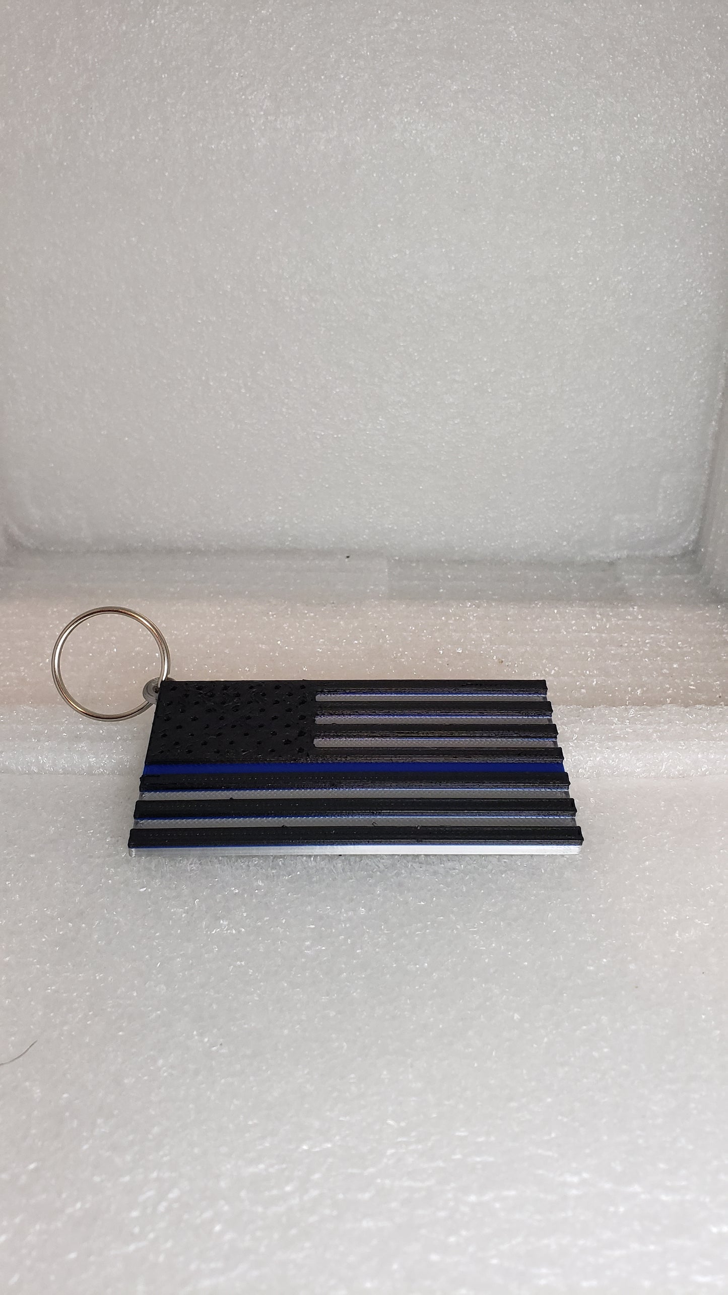 Thin Blue Line keychain