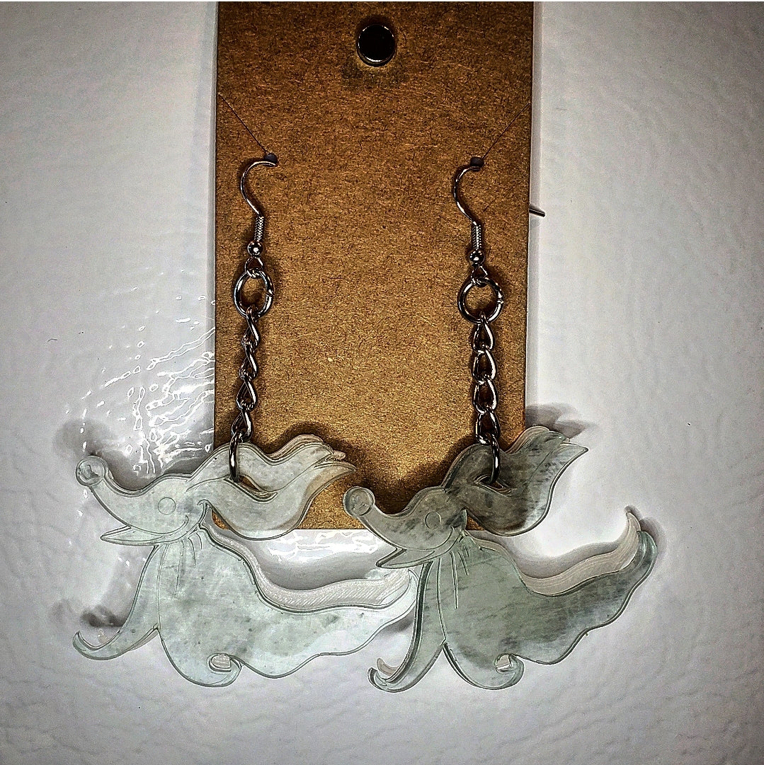 Glowing Zero dog dangles
