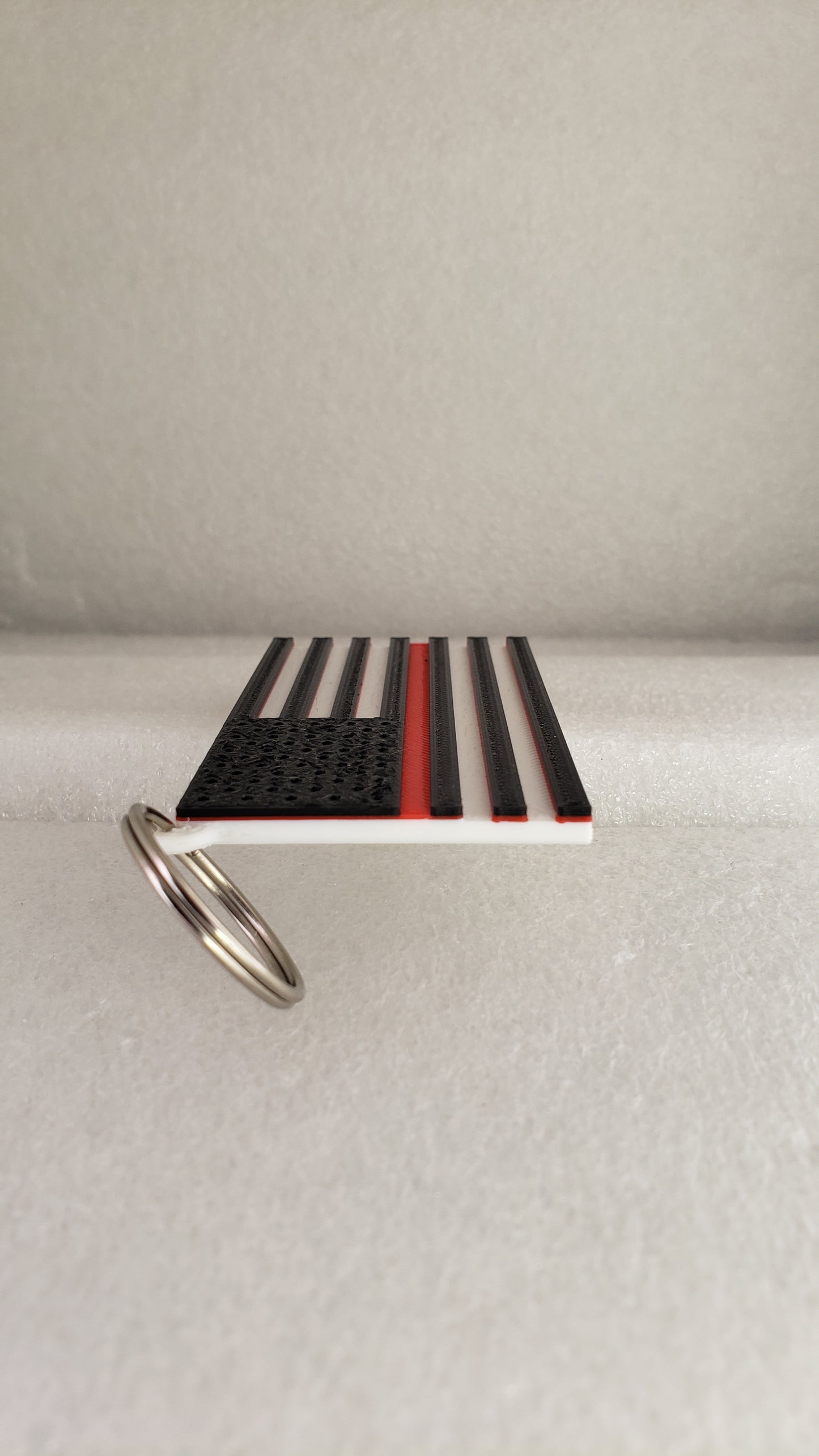Thin Red Line keychain