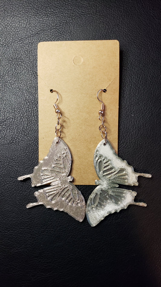 Rosegold to Sage green Butterfly & Dragonfly dangles