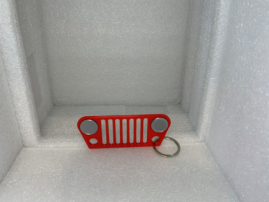 Jeep Grill Keychain