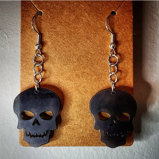 Spooky skull dangles