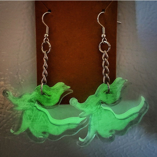 Glowing Zero dog dangles